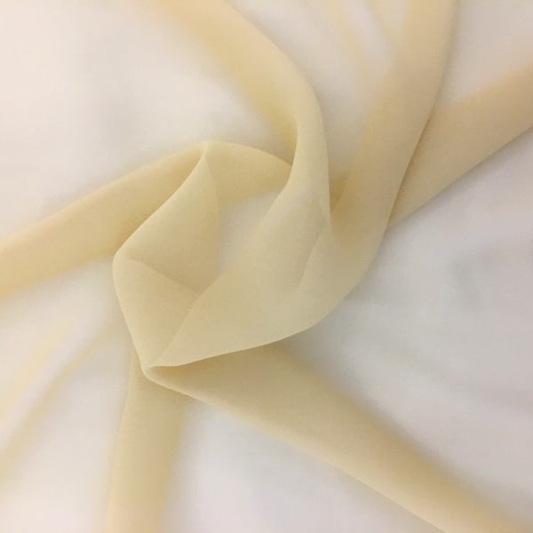 Chiffon Fabric Light Gold